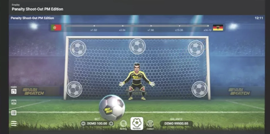 Jogando Penalty Shoot Out na Esporte da Sorte Online