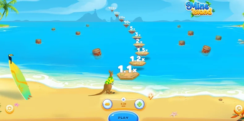 Jogar Mine Island na Esporte da Sorte Online